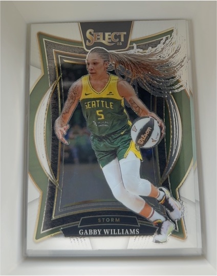 2025 Panini Select WNBA #27 Gabby Williams — front