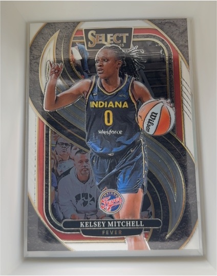 2025 Panini Select WNBA #164 Kelsey Mitchell — front
