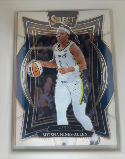 2025 Panini Select WNBA #39 Myisha Hines-Allen — front
