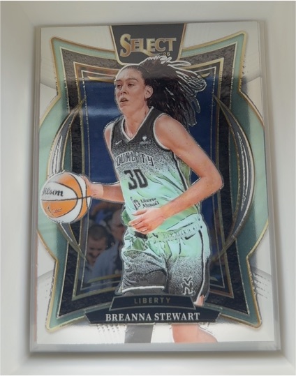 2025 Panini Select WNBA #82 Breanna Stewart — front