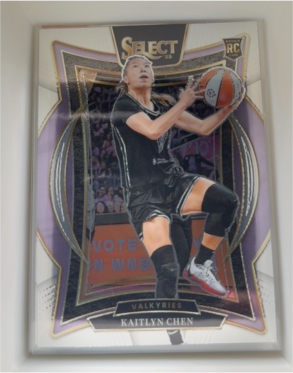 2025 Panini Select WNBA #74 Kaitlyn Chen — front