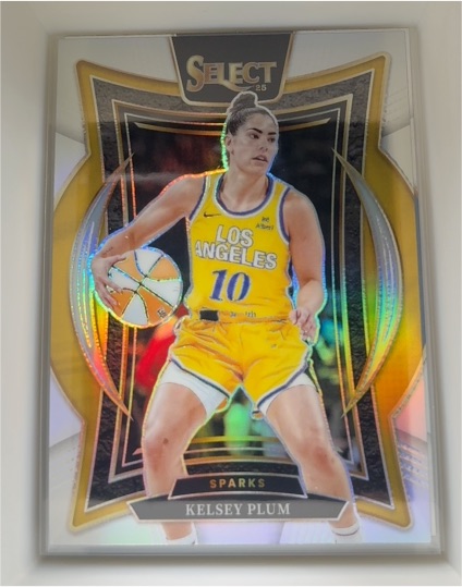 2025 Panini Select WNBA #31 Kelsey Plum — front