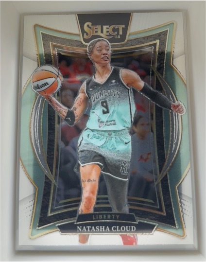 2025 Panini Select WNBA #59 Natasha Cloud — front