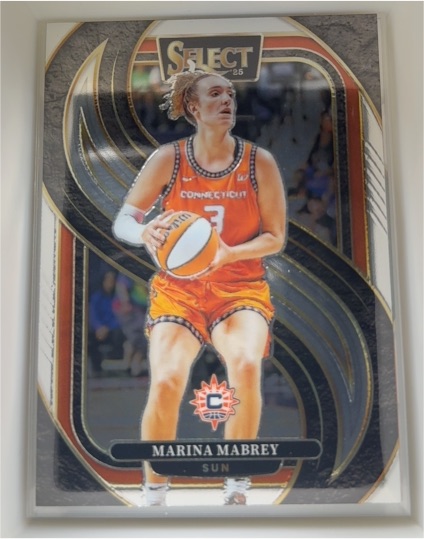 2024 Panini Select WNBA #95 Marina Mabrey — front
