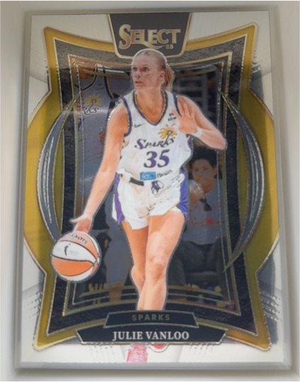 2025 Panini Select WNBA #21 Julie Vanloo — front