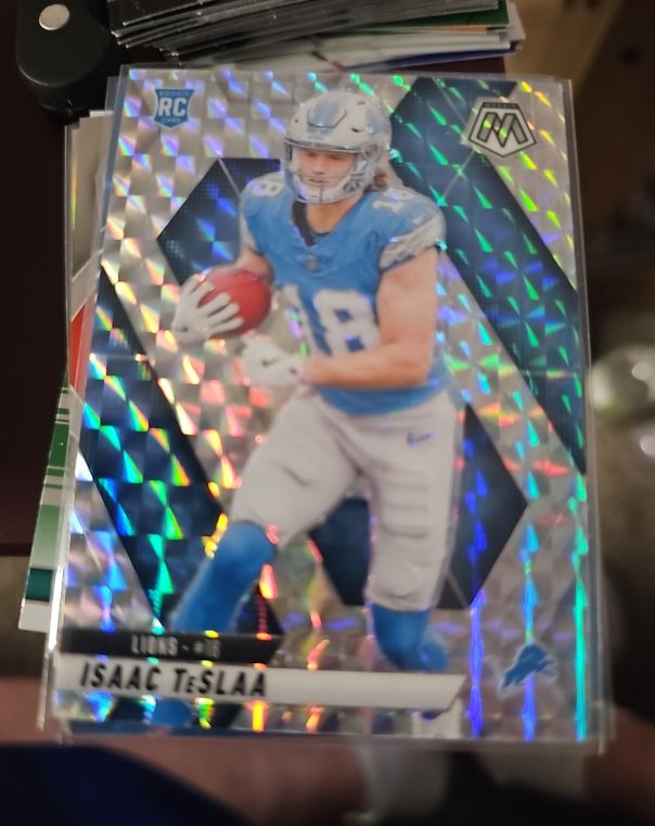 2025 Panini Mosaic #319 Isaac Teslaa — front