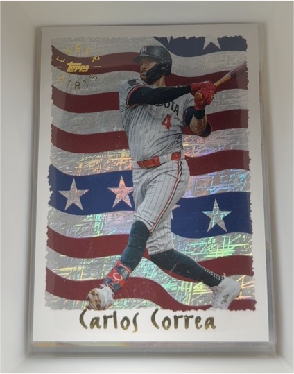 2025 Topps Archives - 1995 Topps Cyberstats #95C-22 Carlos Correa — front