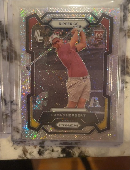 2024 Panini Prizm LIV Golf #24 Lucas Herbert — front