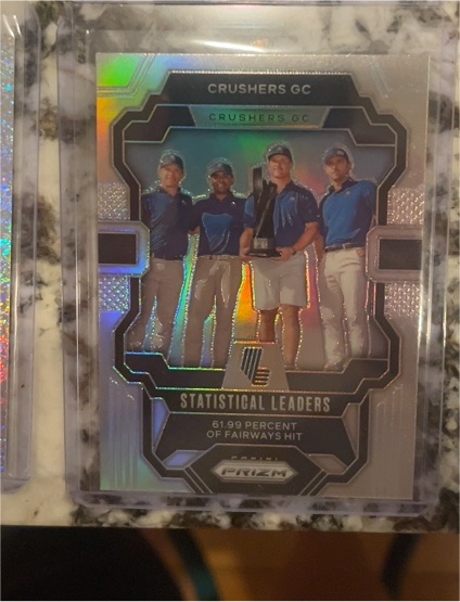 2024 Panini Prizm LIV Golf Crushers GC Statistical Leaders #98 Bryson DeChambeau — front