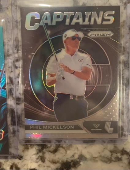 2024 Panini Prizm LIV Golf Captains #81 Phil Mickelson — front