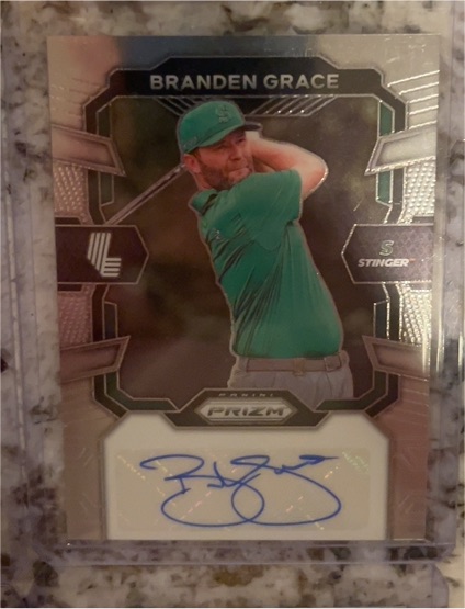 2024 Panini Prizm LIV Golf Signatures #SIG-BGR Branden Grace — front