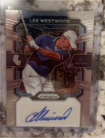 2024 Panini Prizm LIV Golf #SIG-LWE Lee Westwood — front