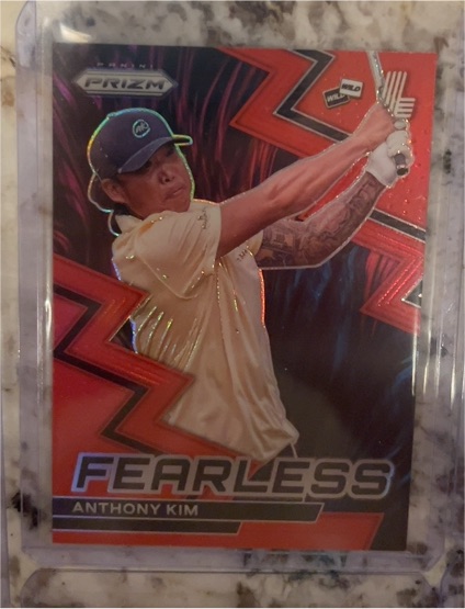 2024 Panini Prizm LIV Golf #2 Anthony Kim Fearless — front