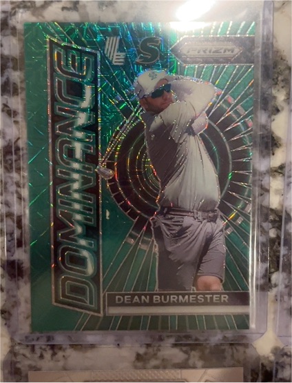 2024 Panini Prizm LIV Golf #8 Dean Burmester Dominance — front