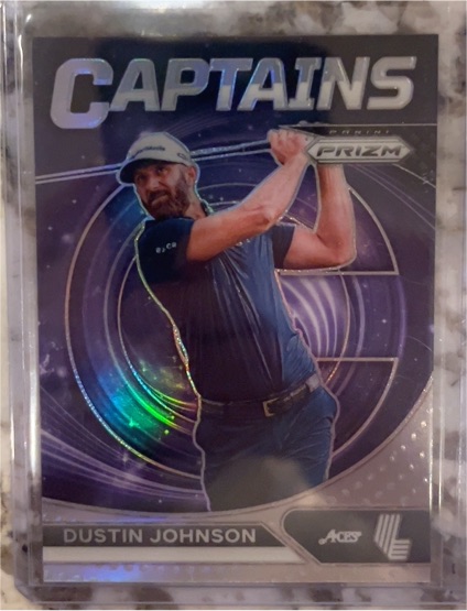 2024 Panini Prizm LIV Golf #70 Dustin Johnson Captains — front