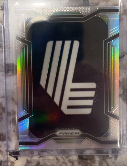 2024 Panini Prizm LIV Golf #100 LIV Logo Silver Prizm — front