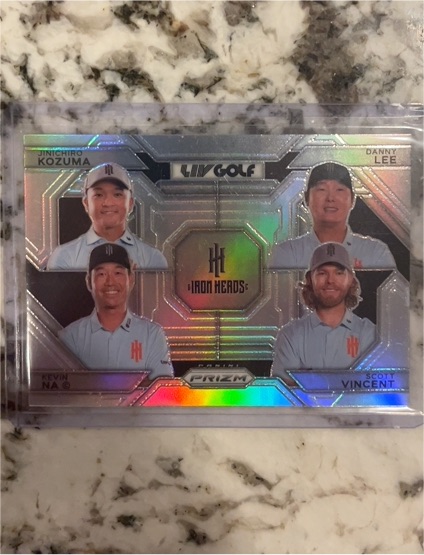 2024 Panini Prizm LIV Golf #61 Iron Heads GC Team Card — front