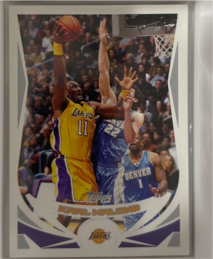 2004-05 Topps #110 Karl Malone — front