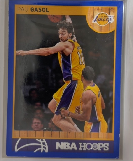 2013-14 Panini NBA Hoops #4 Pau Gasol — front