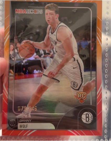 2025-26 Topps NBA Hoops #246 Danny Wolf — front