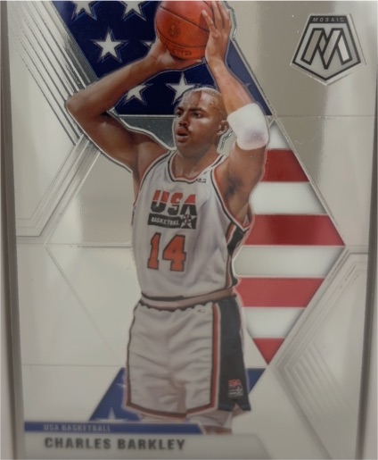 2019-20 Panini Mosaic #252 Charles Barkley USA Basketball — front
