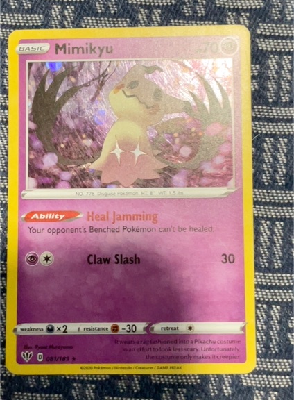 2020 Pokémon #081 Mimikyu — front