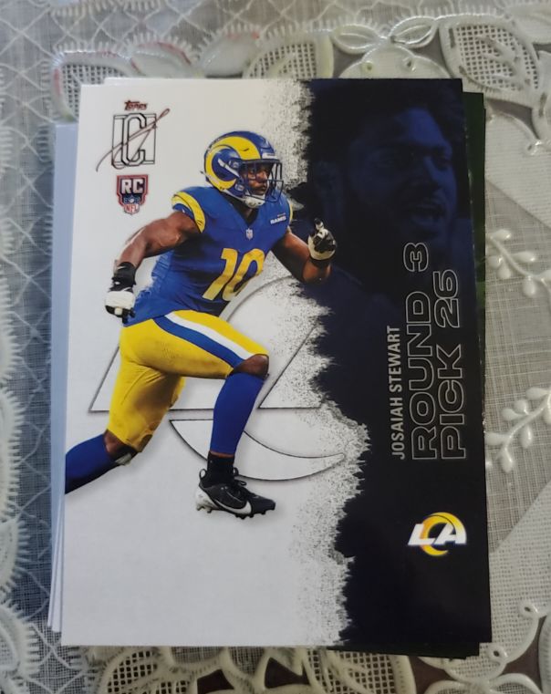2025 Topps Signature Class #211 Josiah Stewart — front