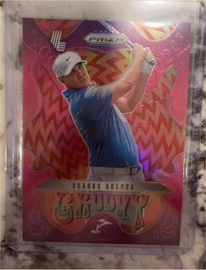 2025 Panini Prizm LIV Golf #12 Brooks Koepka Groovy — front