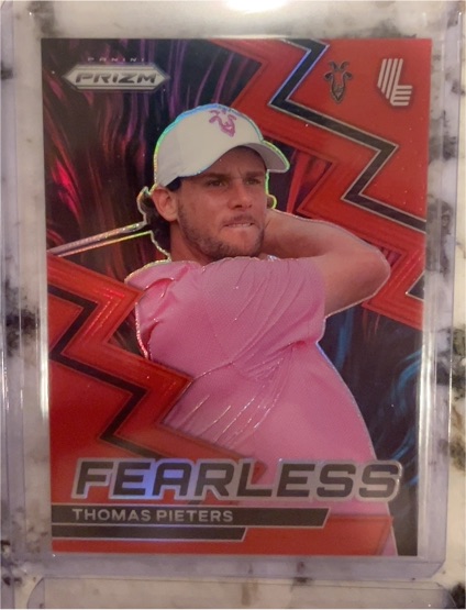 2024 Panini Prizm LIV Golf #4 Thomas Pieters Fearless — front