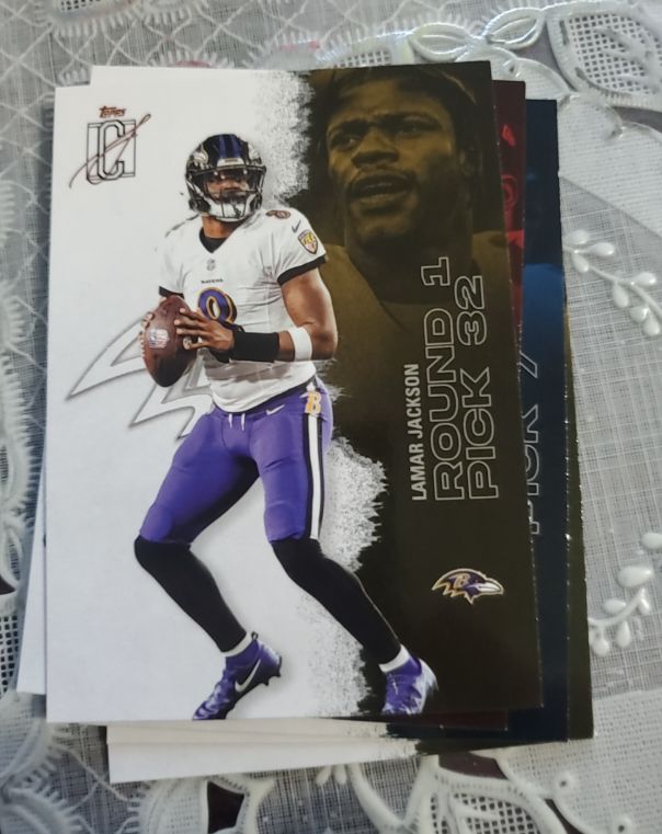 2025 Topps Signature Class #5 Lamar Jackson — front