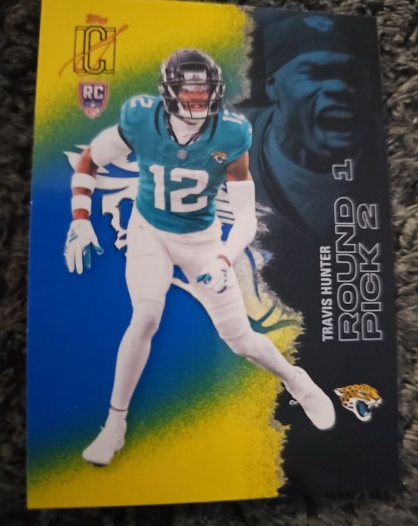 2025 Topps Signature Class #224 Travis Hunter — front