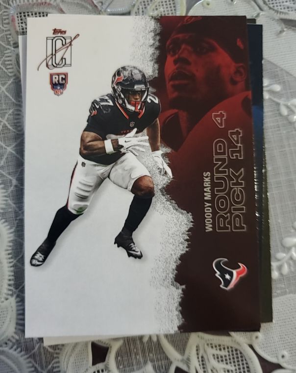 2025 Topps Signature Class #209 Woody Marks Rookie Card — front