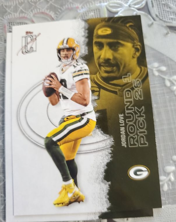 2025 Topps Signature Class #21 Jordan Love — front