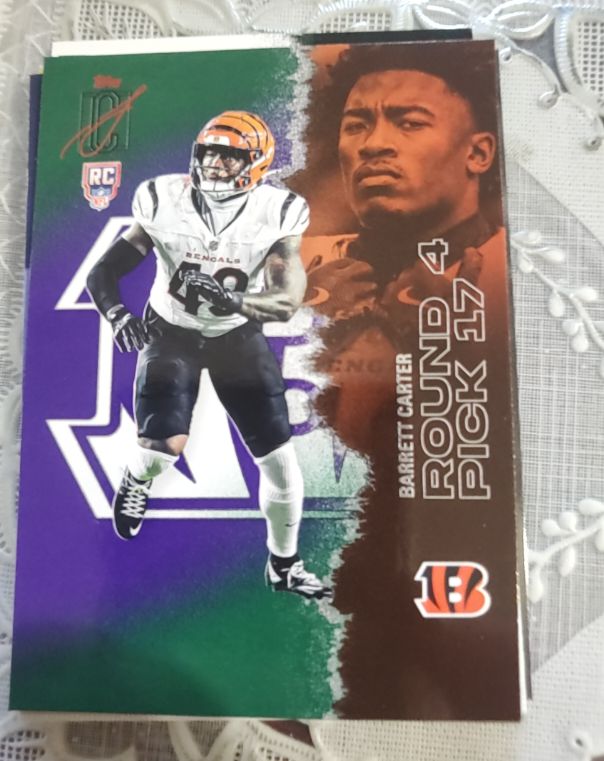 2025 Topps Signature Class #199 Barrett Carter — front