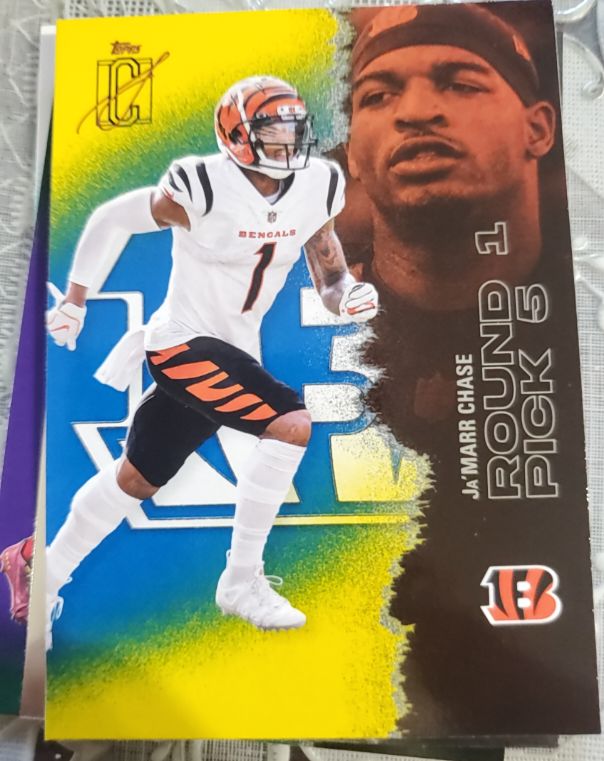 2025 Topps Signature Class #12 Ja'Marr Chase — front