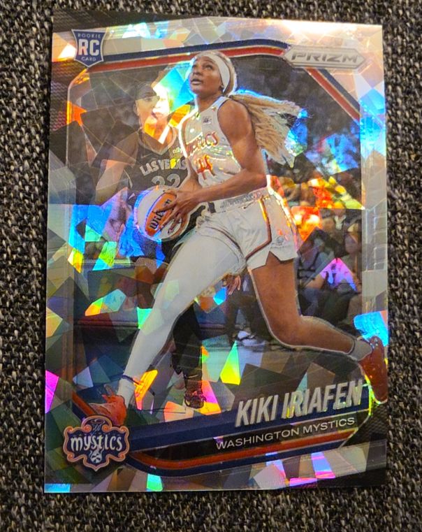 2025 Panini Prizm WNBA #72 Kiki Iriafen — front