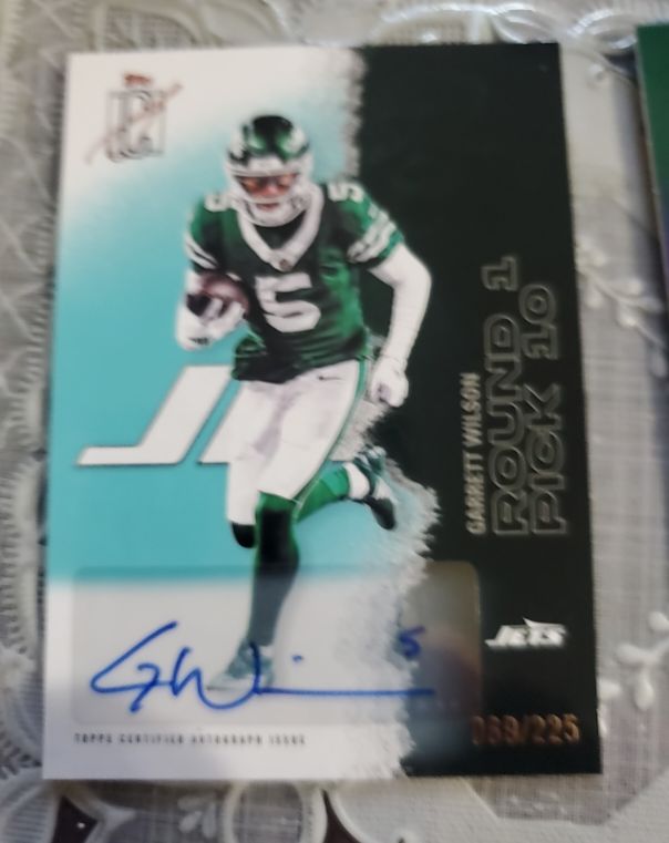 2025 Topps Signature Class #41 Garrett Wilson — front