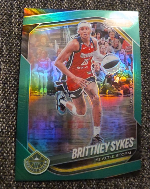 2025 Panini Prizm WNBA #121 Brittney Sykes — front