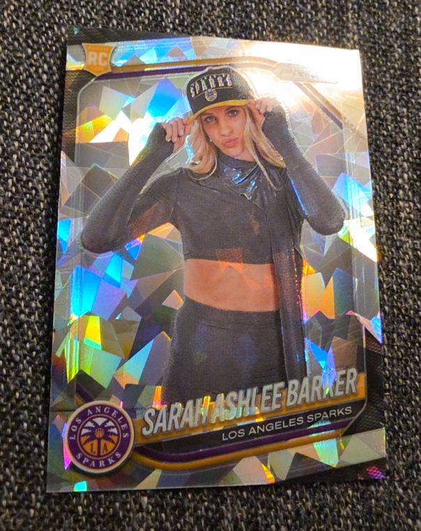 2025 Panini Prizm WNBA #142 Sarah Ashlee Barker — front