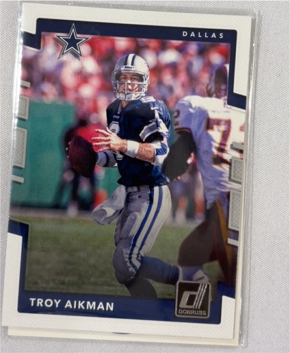 2017 Donruss #96 Troy Aikman Dallas Cowboys — front