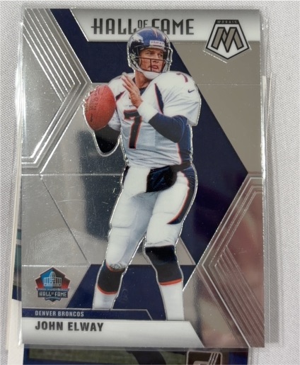 2020 Panini Mosaic #293 John Elway Hall of Fame Denver Broncos — front