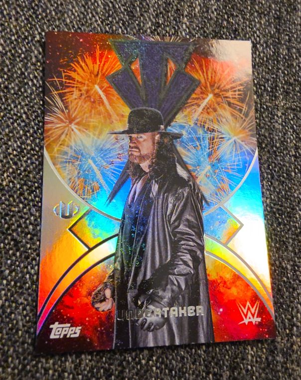 2025 Topps WWE Universe #NMS-13 Undertaker Namesakes Insert — front