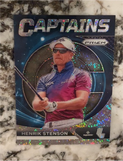 2024 Panini Prizm LIV Golf #78 Henrik Stenson Captains — front