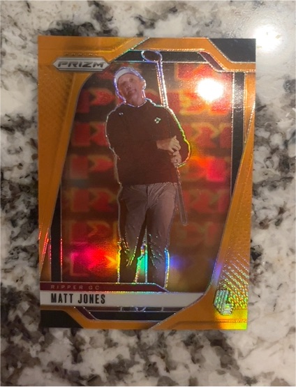 2025 Panini Prizm LIV Golf #15 Matt Jones — front