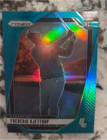 2025 Panini Prizm LIV Golf #43 Frederik Kjettrup — front
