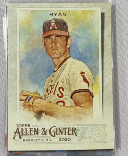 2020 Topps Allen & Ginter #139 Nolan Ryan — front