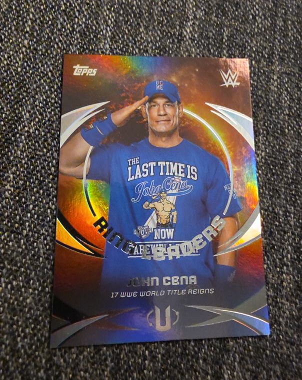 2025 Topps WWE Universe #RL-19 John Cena Ring Leaders Insert — front