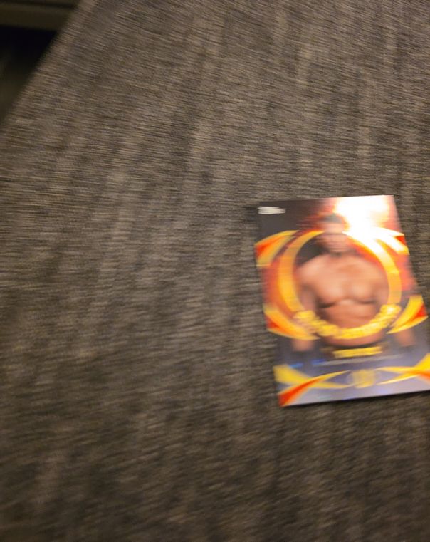 2025 Topps Universe WWE Rings Kamaru Usman #R-36 — front