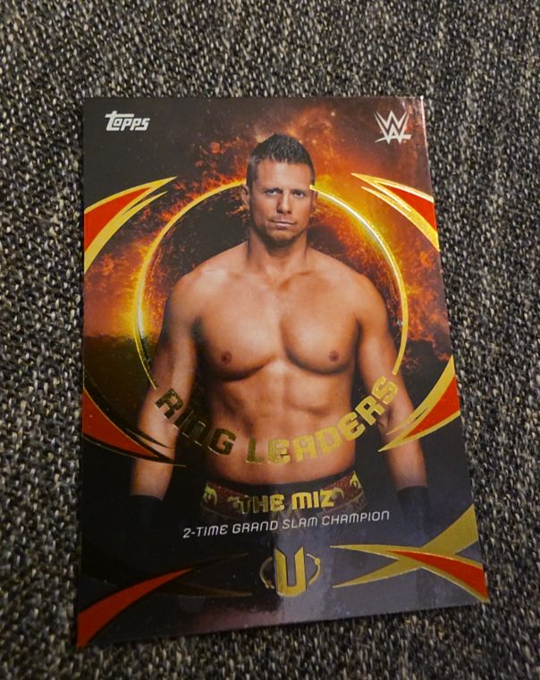 2025 Topps Universe WWE #RL-28 The Miz Ring Leaders — front