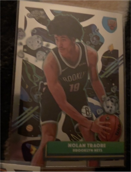 2025-26 Topps Cosmic Chrome #187 Nolan Traore Rookie — front